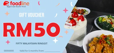 RM50 e-gift voucher design