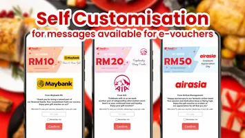 Branding and message are self-customisable. Perfect for your corporate gifting 