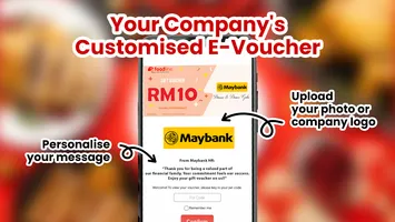 Create your company's unique voucher. Customise now!